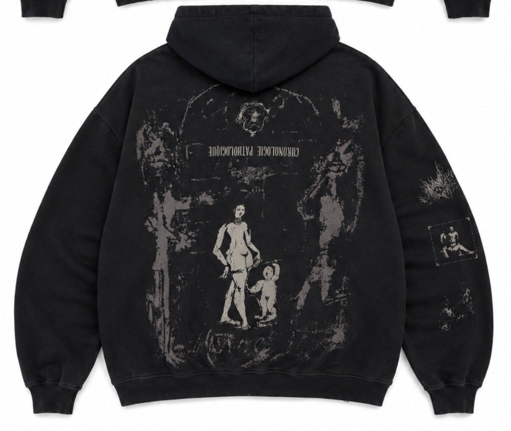 ERD “vestiaire pour dames” hoodie size S