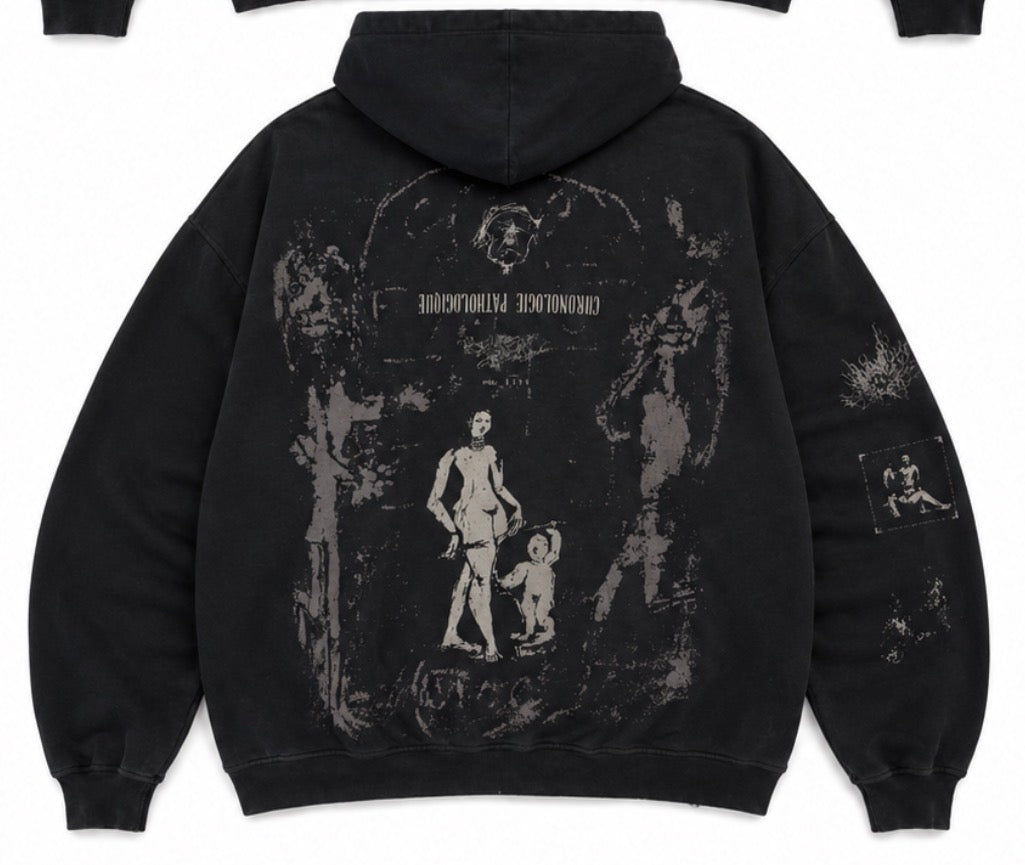 ERD “vestiaire pour dames” hoodie size S