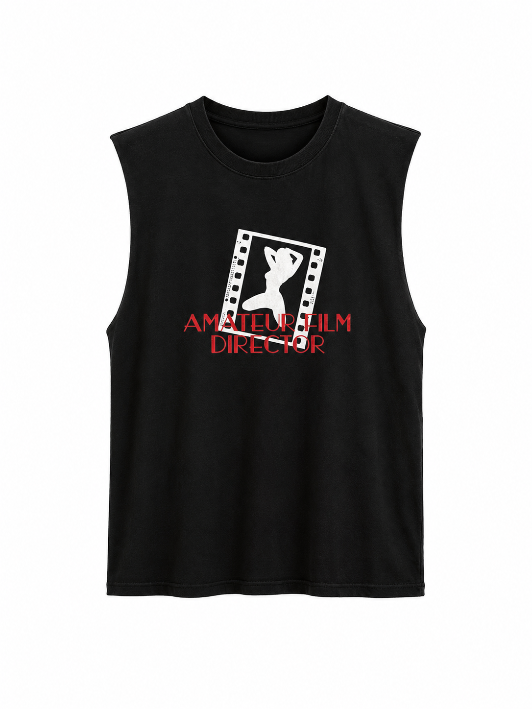 Vintage amateur film director cut off size XL
