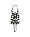 Chrome hearts dagger zipper pendant