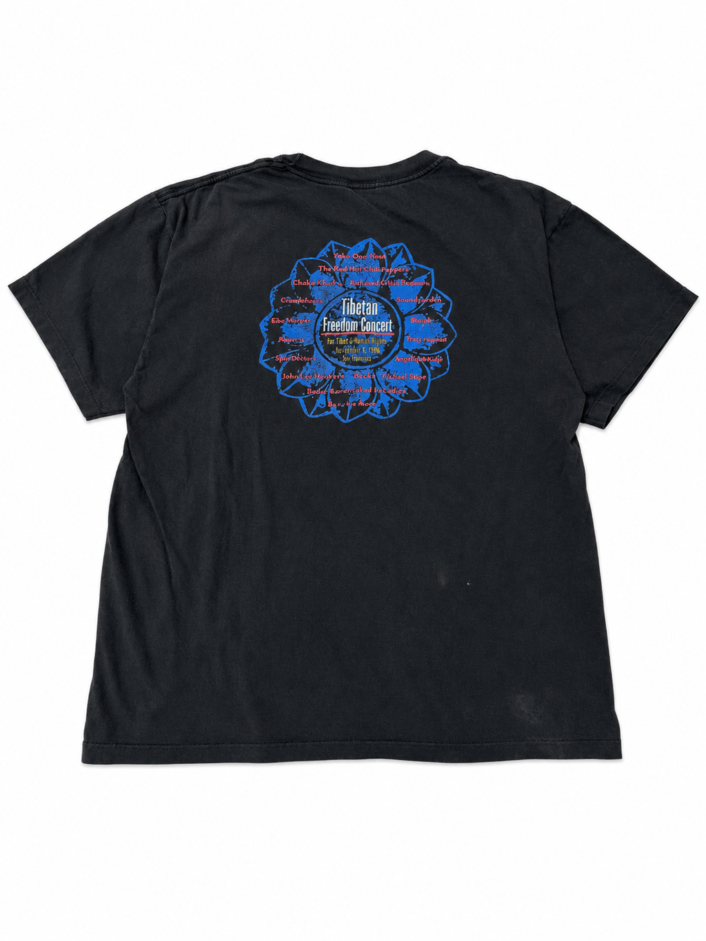 Vintage tibetan freedom concert tee size XL