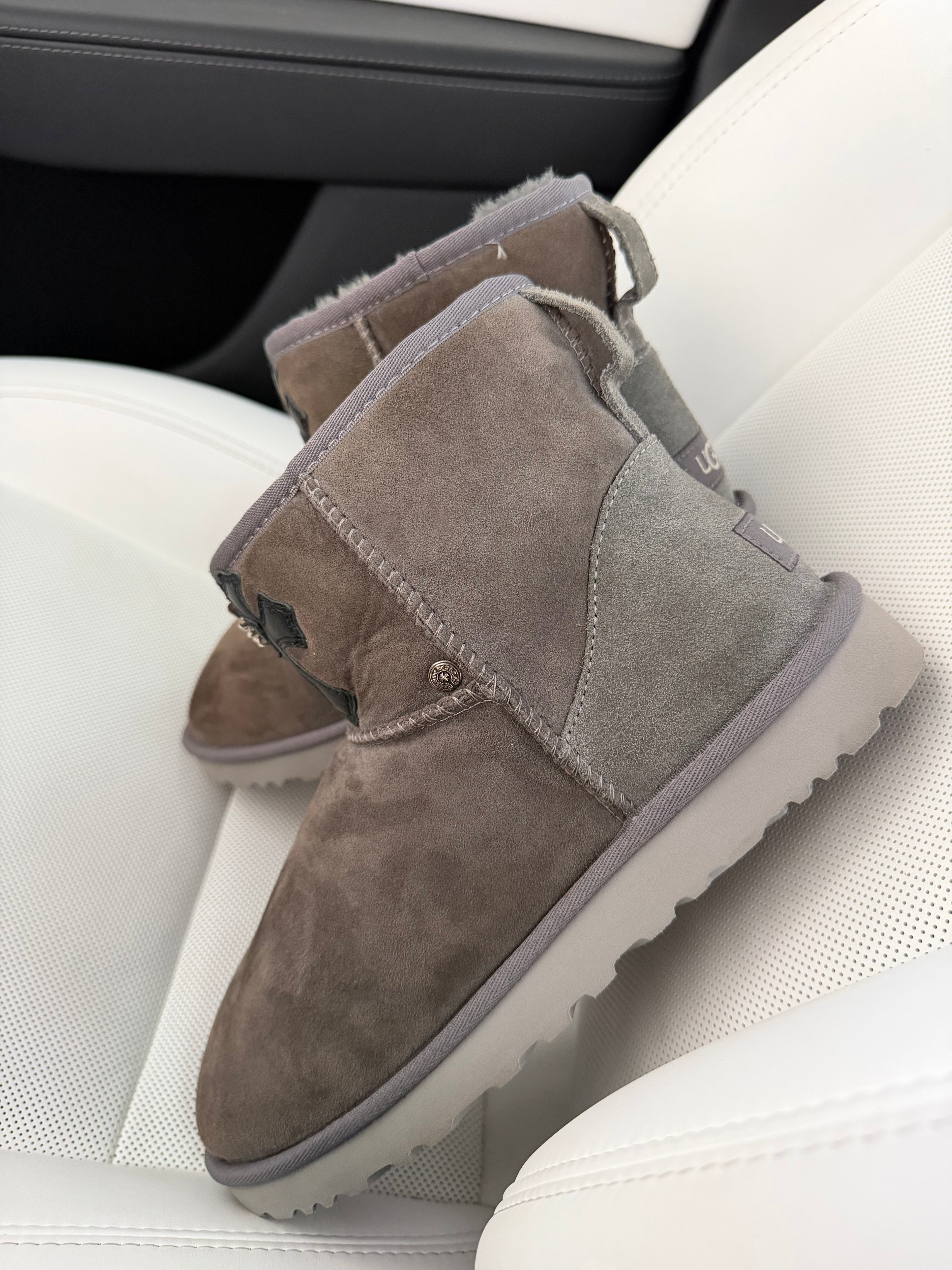 1 of 2 chrome hearts uggs size 9 (fits 9.5)