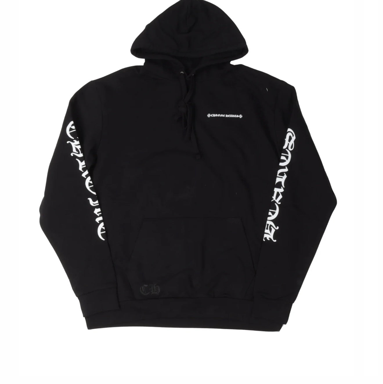Chrome hearts triple cross spine hoodie size L