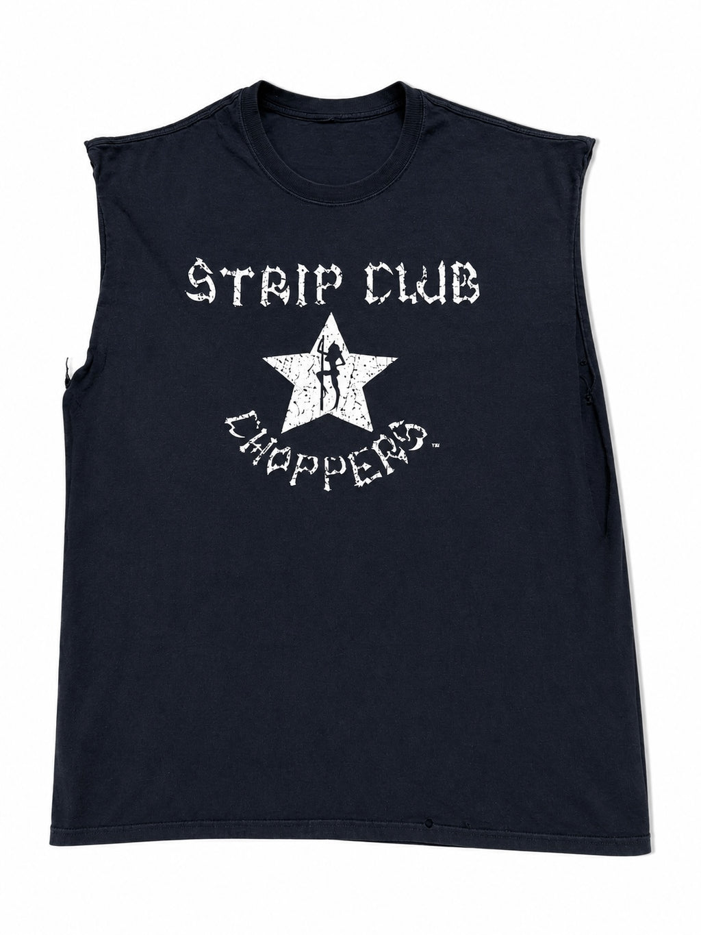 Vintage strip club choppers cut off size XL