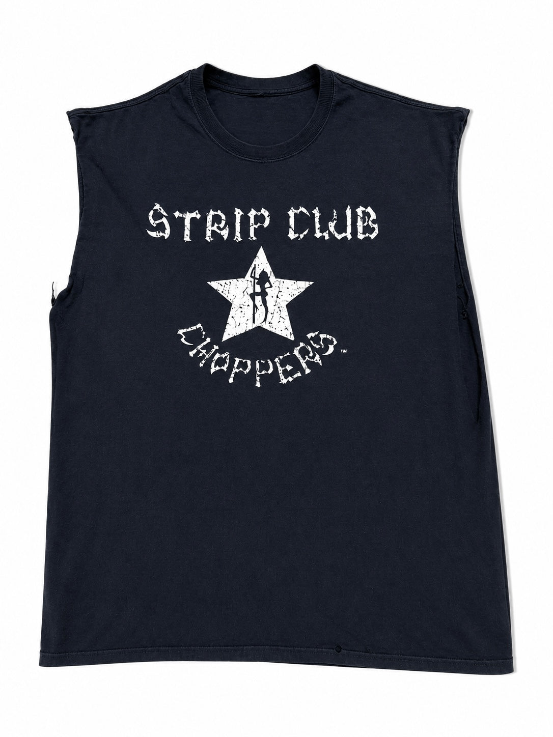 Vintage strip club choppers cut off size XL