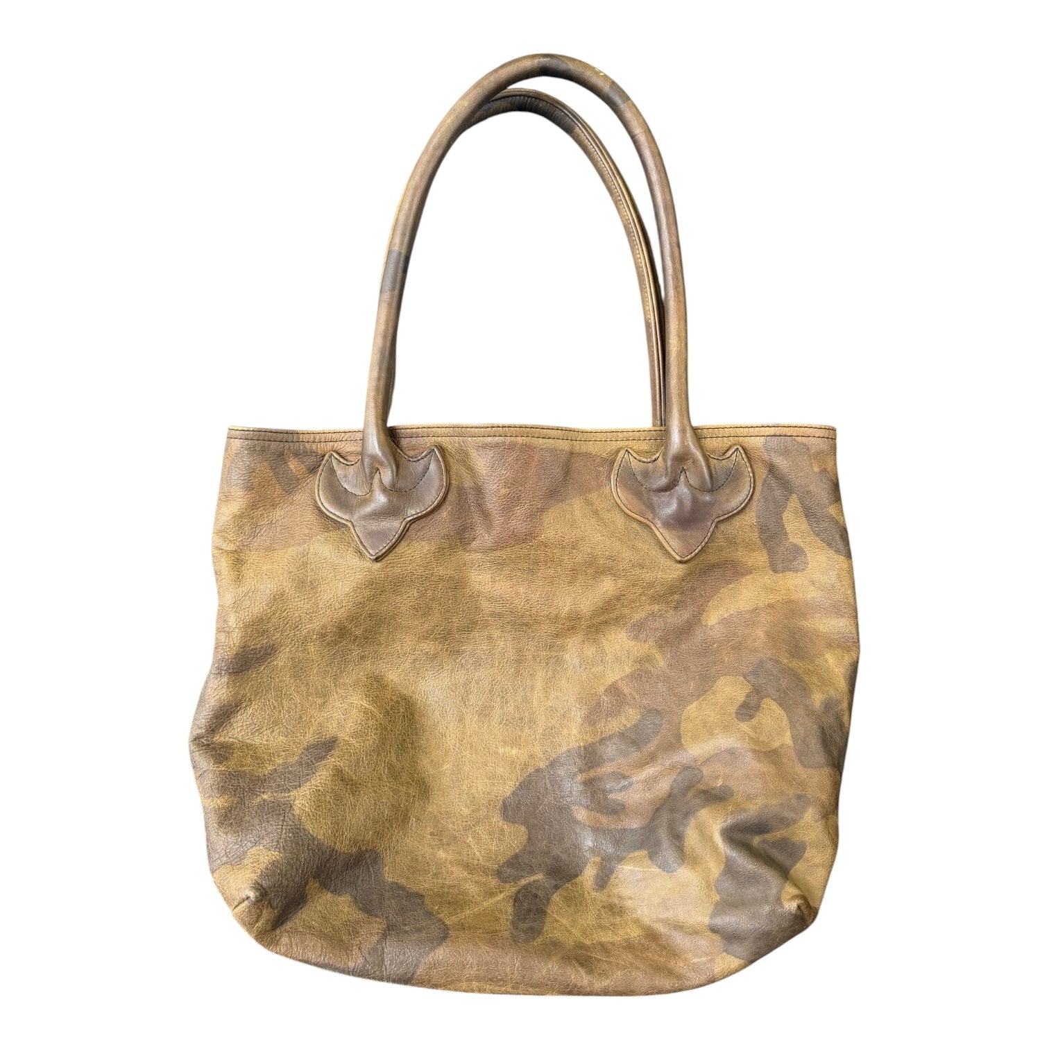 Chrome hearts vintage big cross camo tote