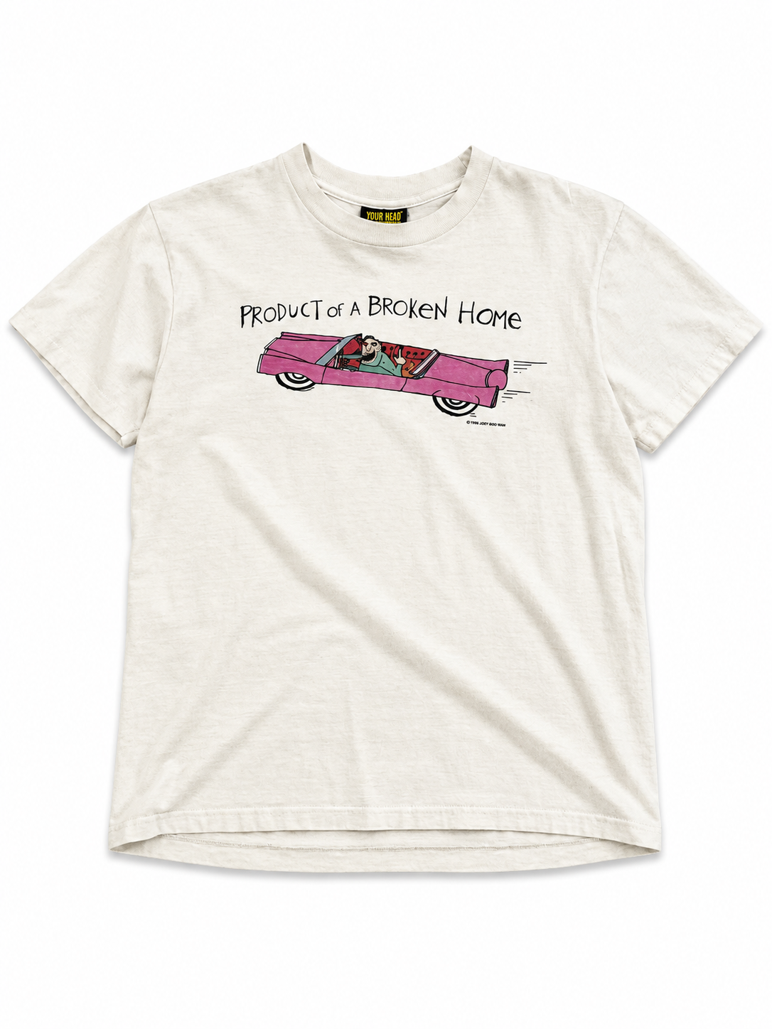 Vintage “product of a broken home” tee size L