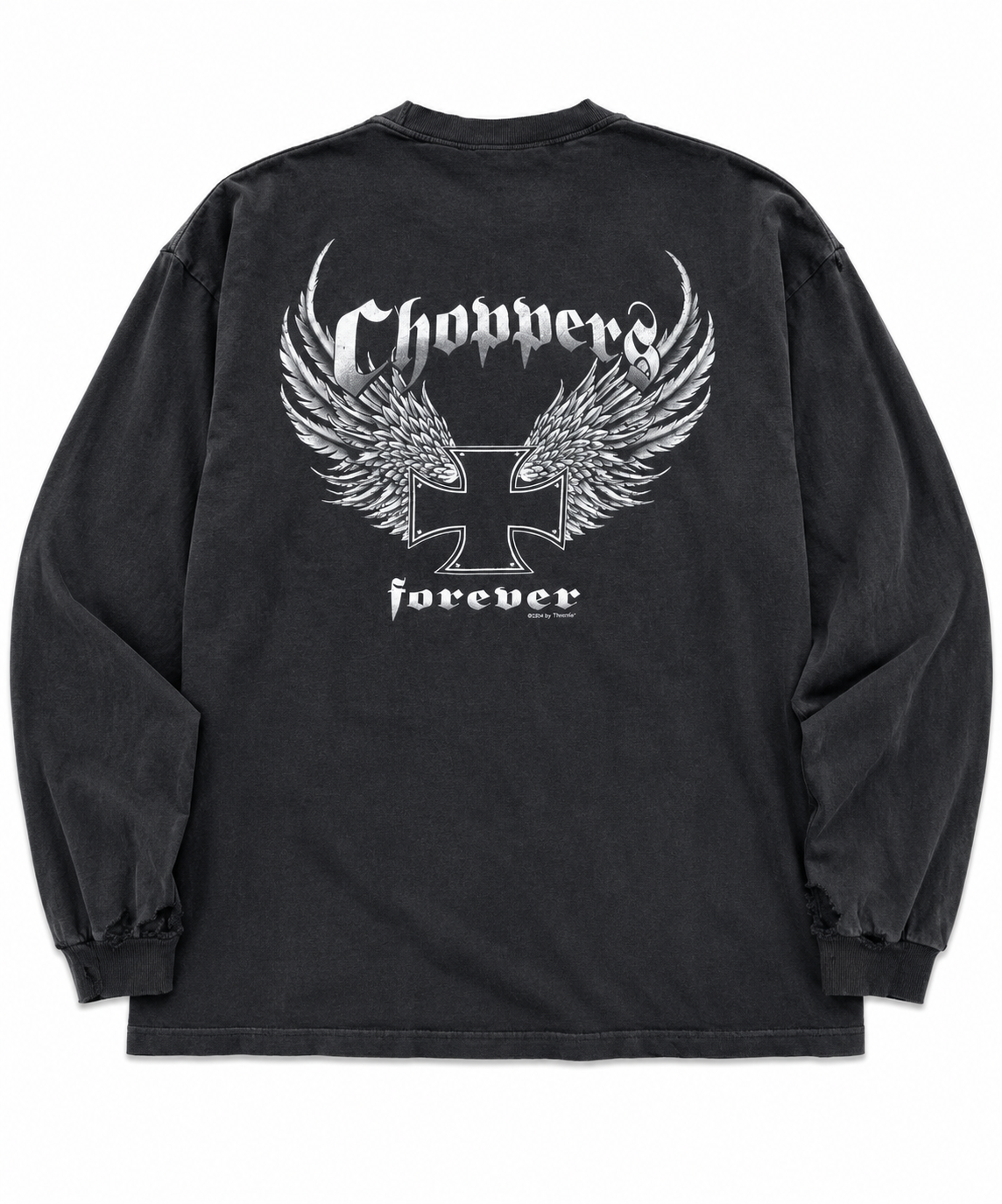 Vintage choppers longsleeve size L