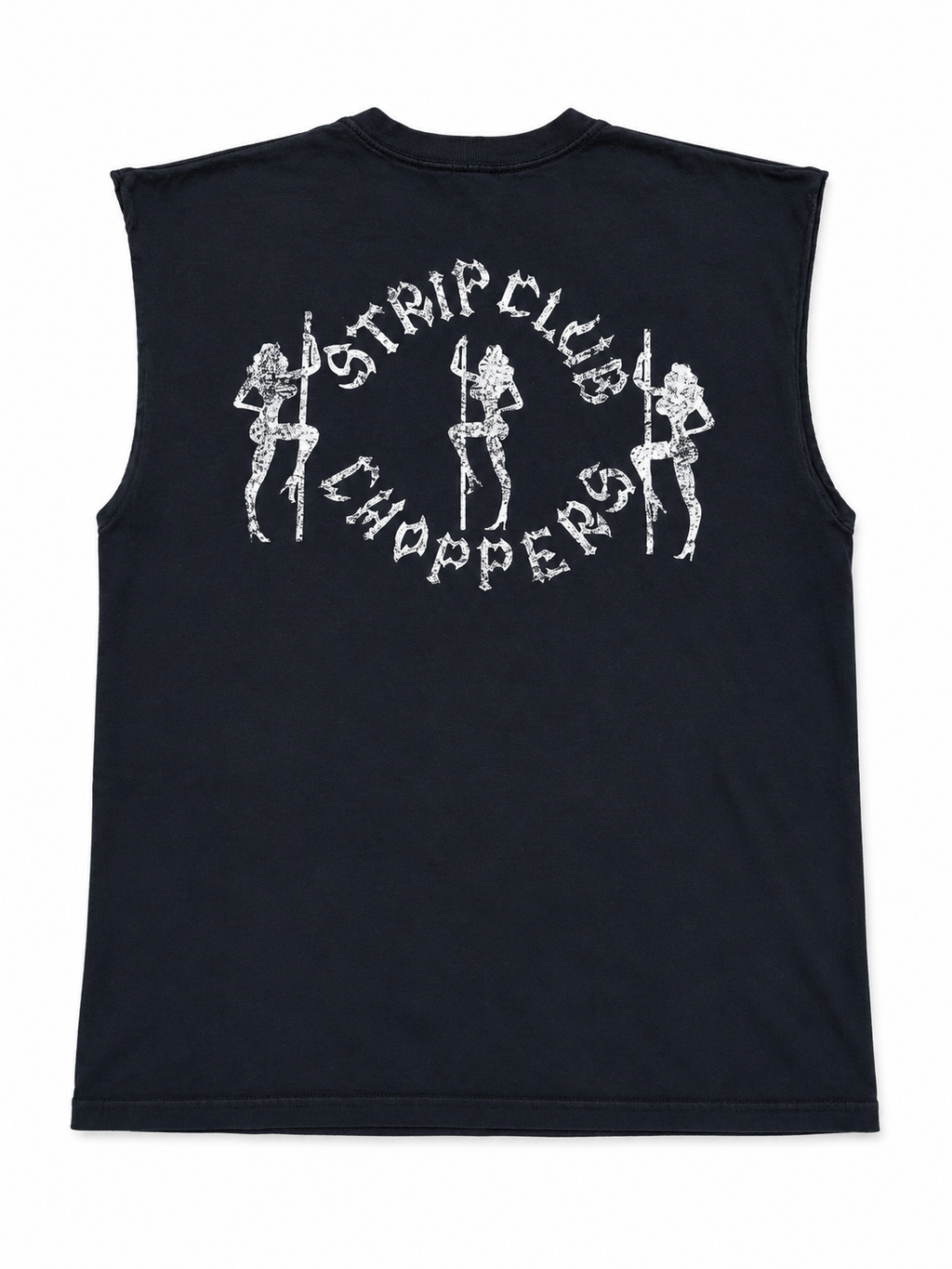 Vintage strip club choppers cut off size XL
