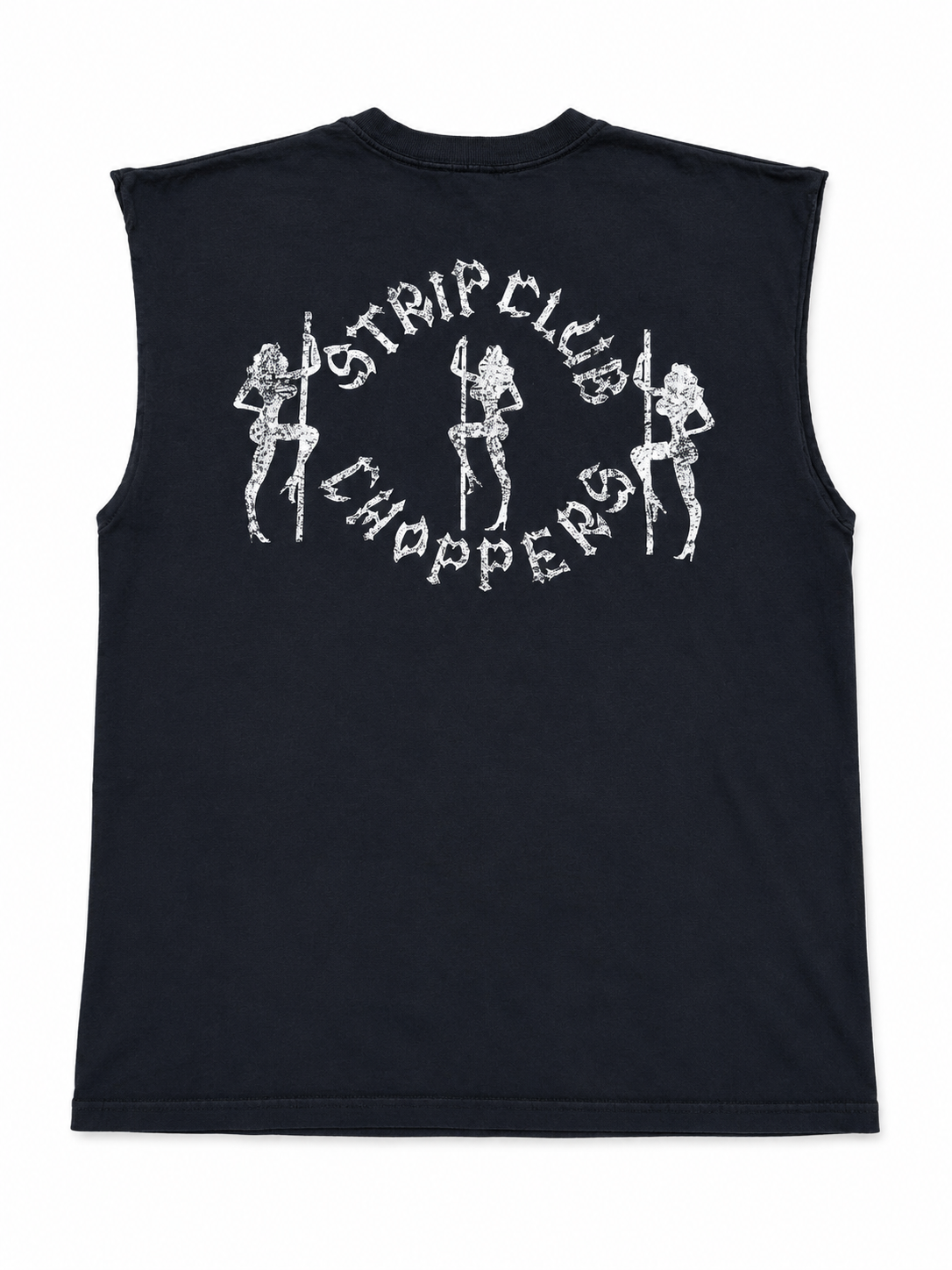 Vintage strip club choppers cut off size XL