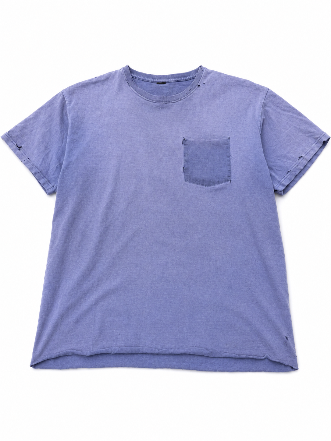 Vintage blank pocket tee size L