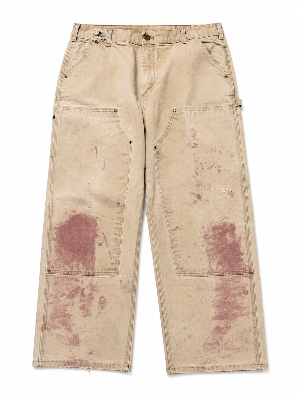 Vintage Carhartt double knees size 35