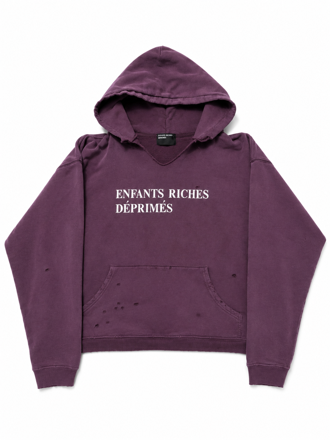 ERD logo hoodie maroon size M