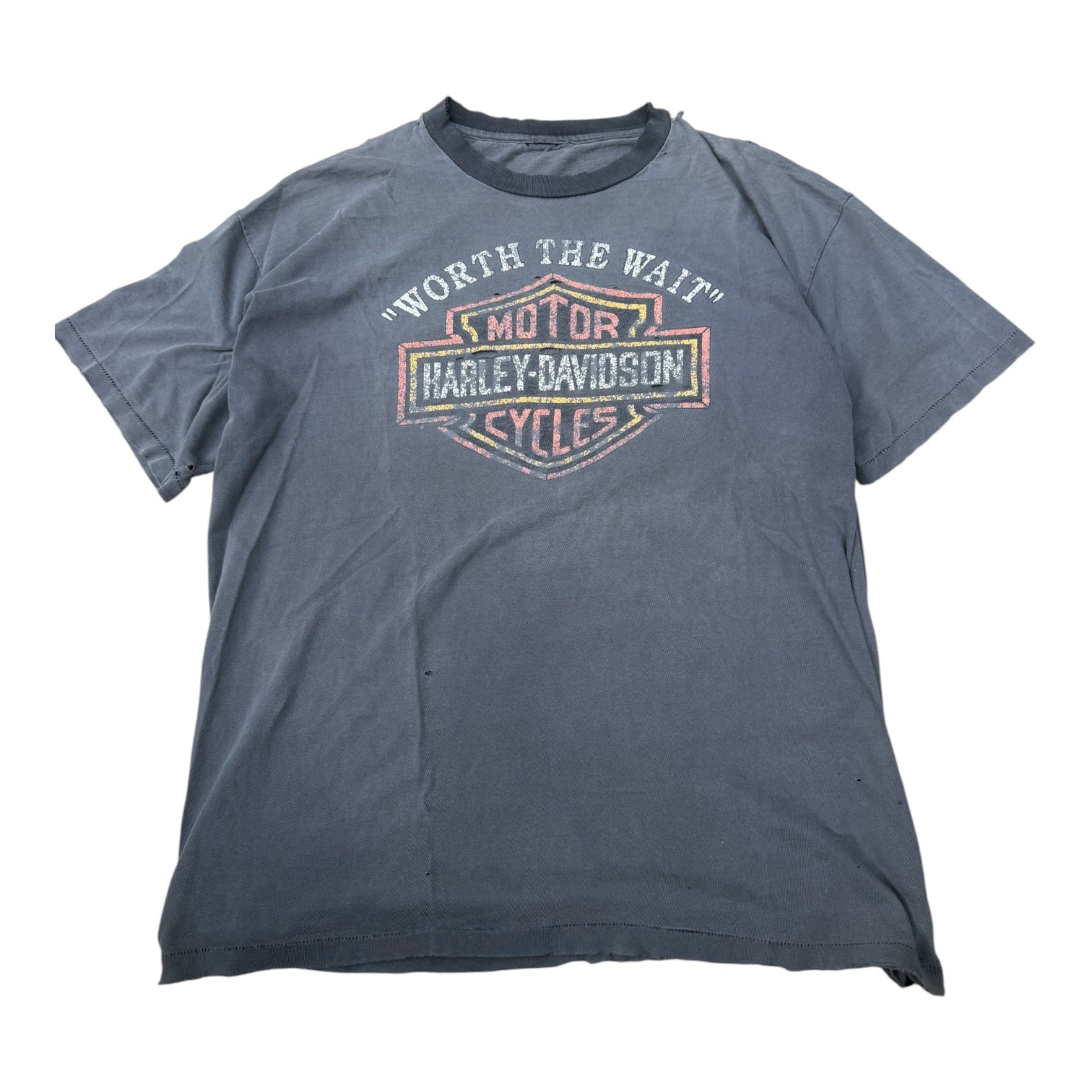 Vintage Harley Davidson ringer tee size XL