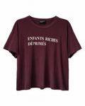 ERD red logo tee size M