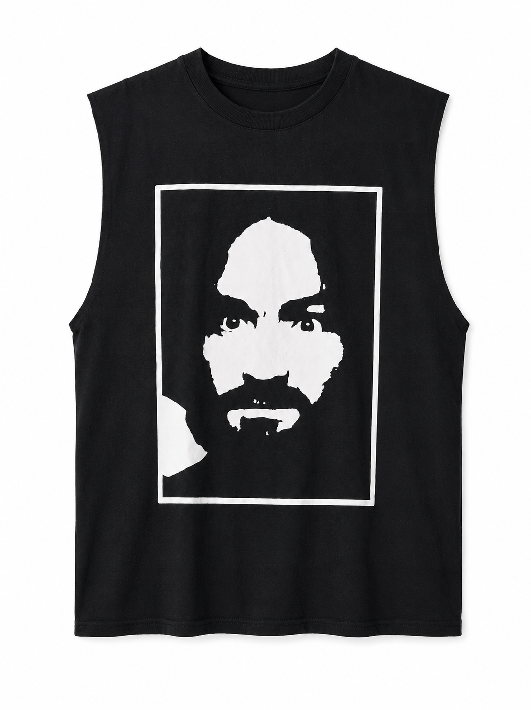 Vintage Charles Manson cut off size L