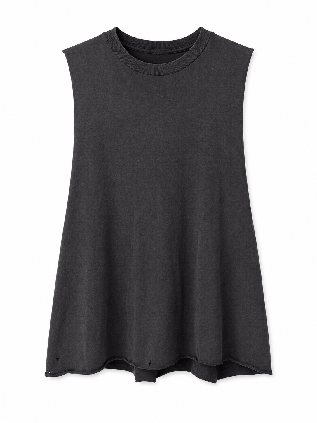 Vintage blank faded cut off size L
