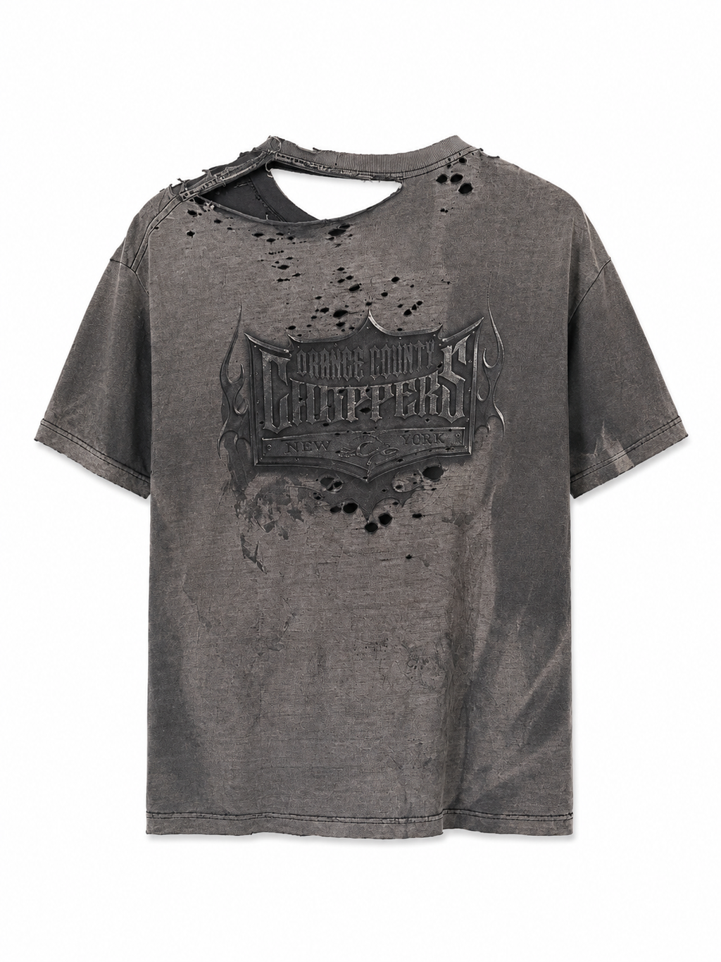 Vintage thrashed OC choppers tee size L