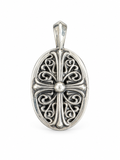 Chrome hearts oval pendant