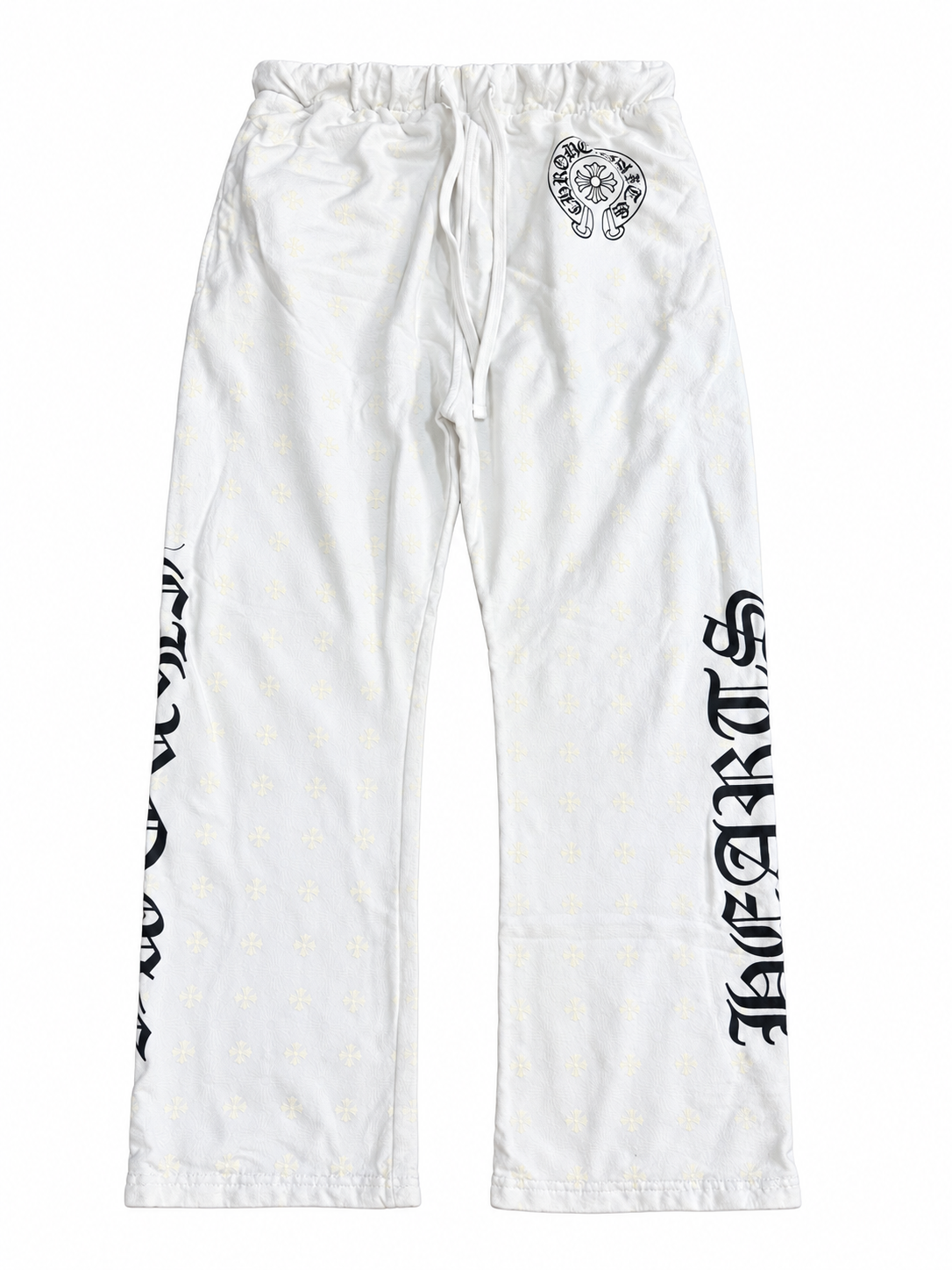 Chrome hearts all over monogram print sweats size L