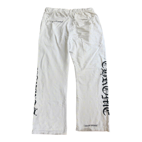 Chrome hearts all over monogram print sweats size L