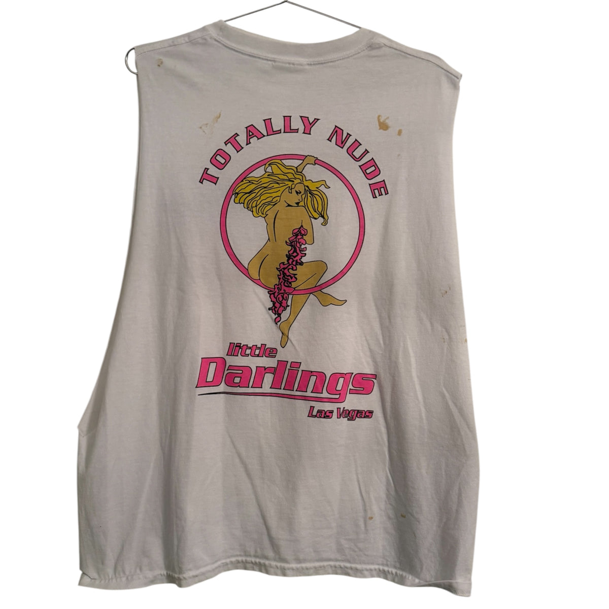Vintage totally nude darlings tee size XL
